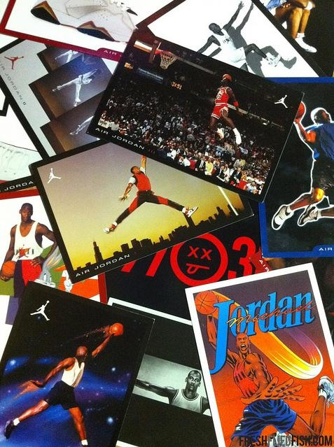 House of Jordan retro cards collage